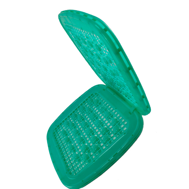 Ventilated forklift seat cooling pad