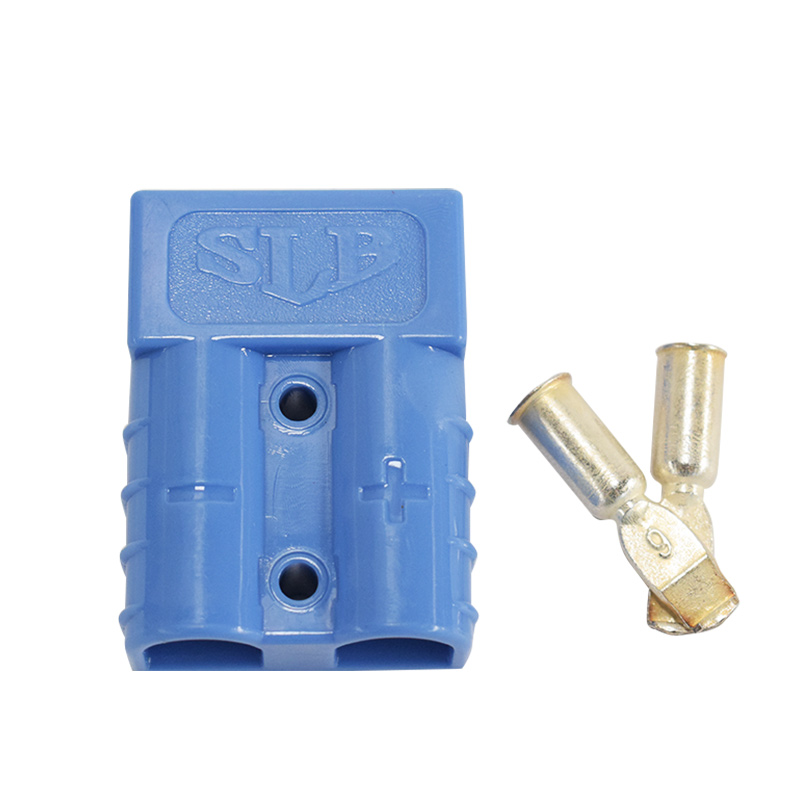 Waterproof forklift battery connector
