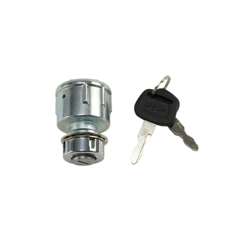 Forklift key switch installation