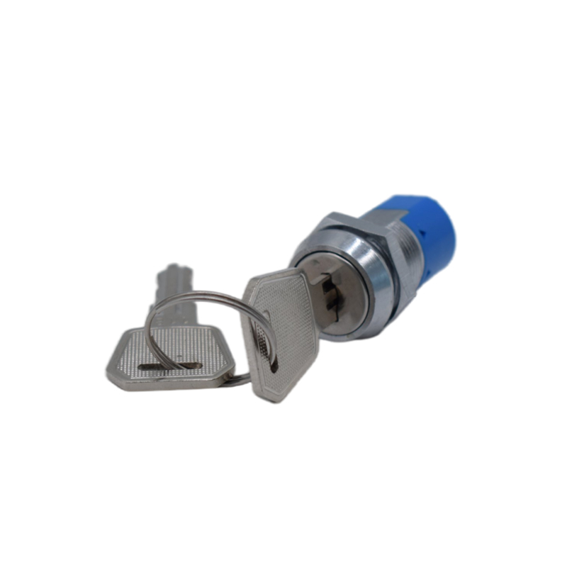 Forklift key switch installation