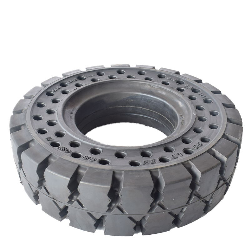 solid rubber forklift tires