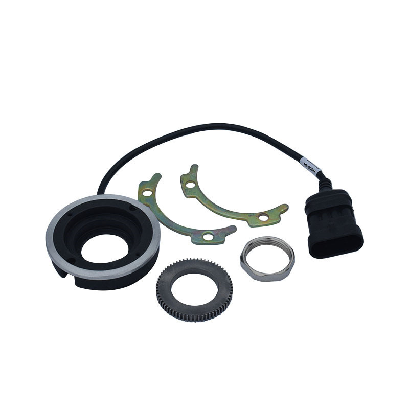 Forklift motor rotary encoder