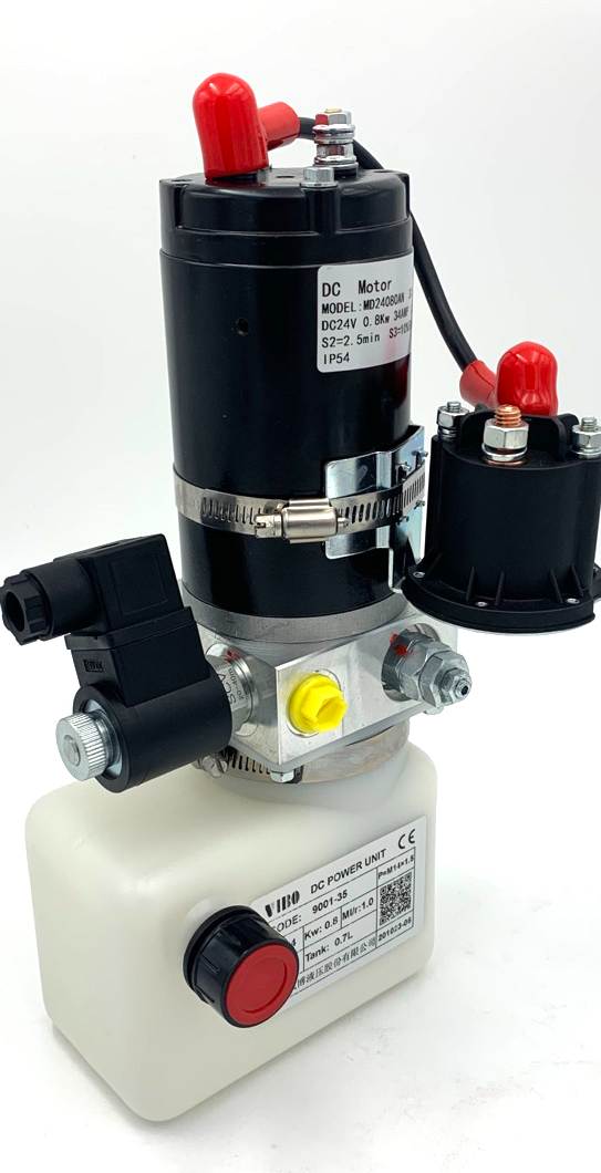 hydraulic unit-pump station assembly