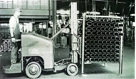 The World's First Forklift Truck The World's First Forklift Truck