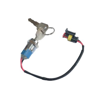 JK2801-AMP Forklift key switch