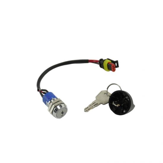 JK118-AMP Forklift key switch
