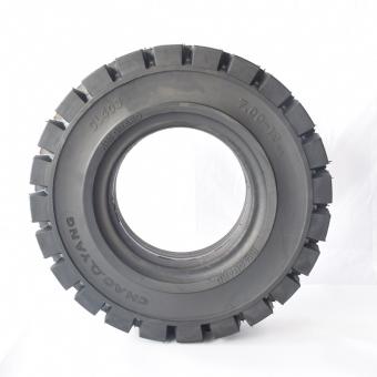 Heavy-duty forklift solid tire