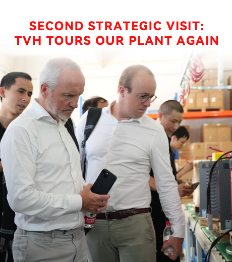TVH Reinforces Partnership with Second Factory Visit
